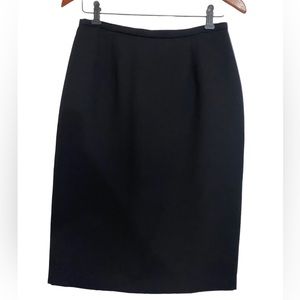 Villager Liz Claiborne Black Pencil Skirt Women’s 10 Professional Career Wear
